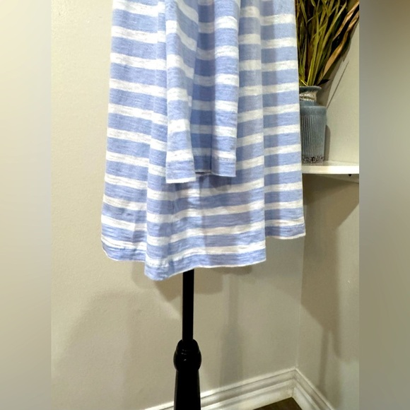 Lane Bryant Striped Blue and White Women's Top size 22/24 - Picture 4 of 7